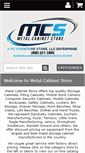 Mobile Screenshot of metalcabinetstore.com